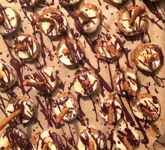 SALTED PRETZEL BANANA COINS SALTED PRETZEL BANANA COINS