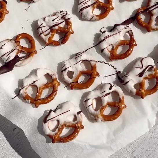 Yogurt Covered Pretzels